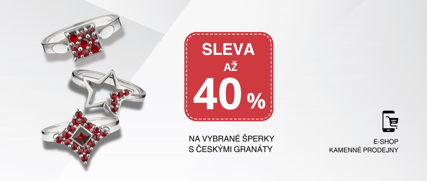 Granát Turnov - sleva 40% _ pc